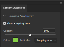 Sampling Area Overly